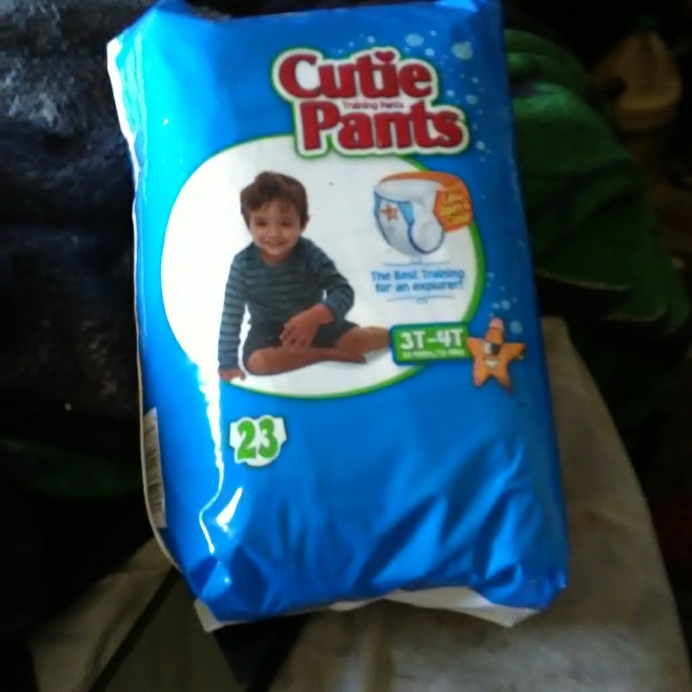 3t and 4t training pants